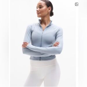 Athleta Ribbed Salutation Jacket